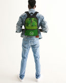 Green Fusion Canvas Backpack-4