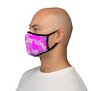 Pink Fusion Fitted Polyester Face Mask-4