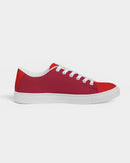 Berry Cherry Ladies Faux-Leather Sneaker-6
