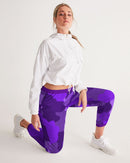 Purple Fusion Track Pants-5