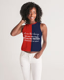 Unity and Freedom Ladies Cropped Tank-3