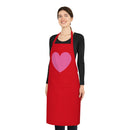 Pink Hearts 100% Cotton Apron-8