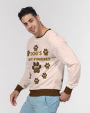 Dog's Best Friend Men's Pullover-4