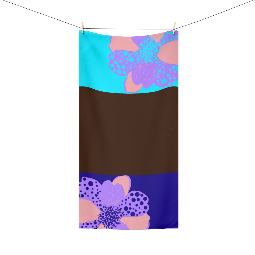 Care Flower Beach Towel