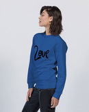 JUST LOVE Ladies Crewneck Sweatshirt-5