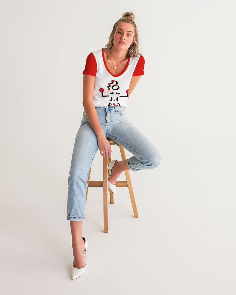 BALANCE Ladies  V-Neck Tee