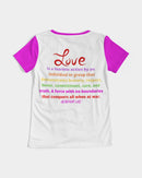 LOVE IS Ladies V-Neck Tee-8