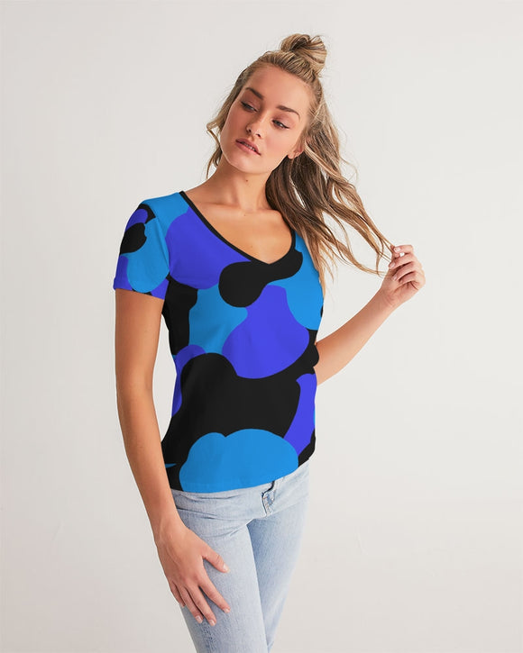 Deep Water Ladies V-Neck Tee