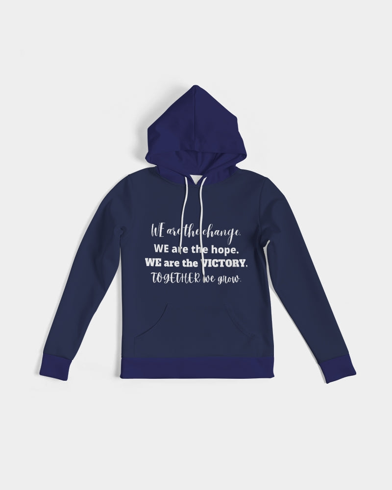 Unity and Freedom Ladies Blue Hoodie