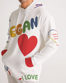 Vegan Heart Men's Hoodie-1