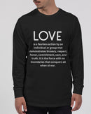 LOVE IS Men's Long Sleeve Tee | Lane Seven-3