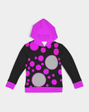 Hot Pink Shades Girls Hoodie-1