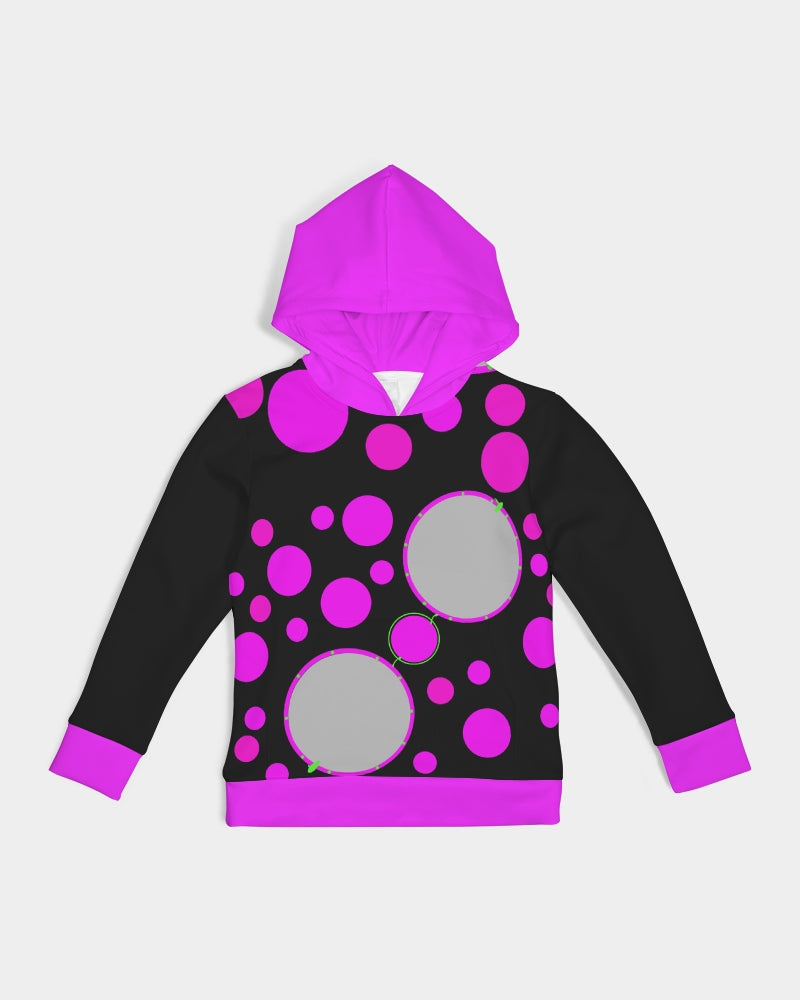 Hot Pink Shades Girls Hoodie