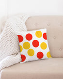 Hot Sun Dots 16x16 Throw Pillow Case-1