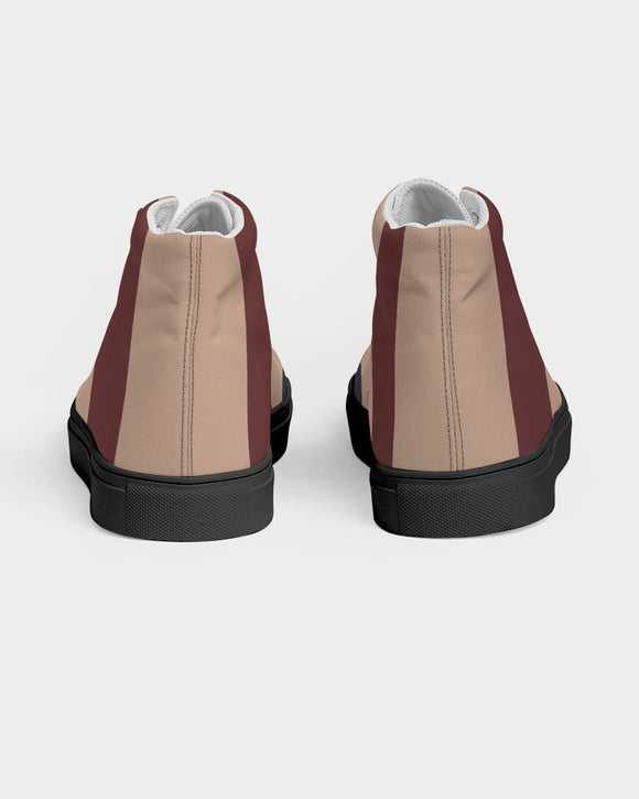 ADVENTURE Ladies Hightop Canvas Shoe - Black