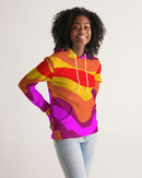 Bright Swirl Ladies Hoodie-5