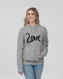 JUST LOVE Ladies Hoodie-3