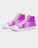 Pink Fusion Ladies Hightop Canvas Shoe-3
