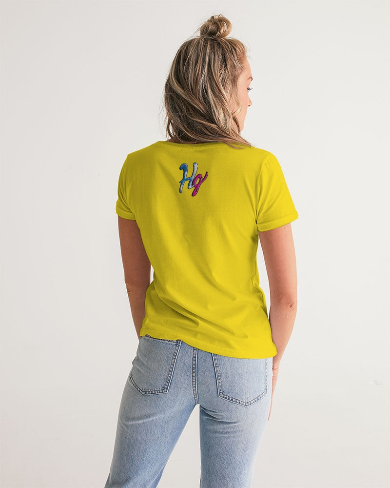 LOVE IS Ladies V-Neck Tee