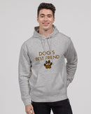 Dog's Best Friend Men's Hoodie-3