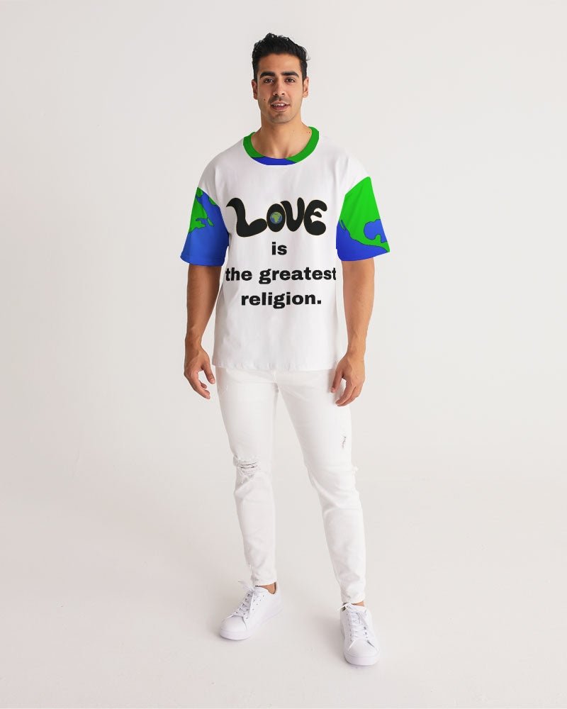 Love Is The Greatest Religion Men's Premium Heavyweight Tee