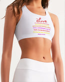 LOVE IS Ladies Seamless Sports Bra-4
