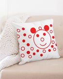 Cherry Smile 20x20 Throw Pillow Case-2