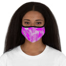 Pink Fusion Fitted Polyester Face Mask-1