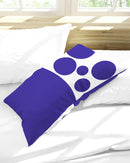 Blue Dot King Pillow Case-1
