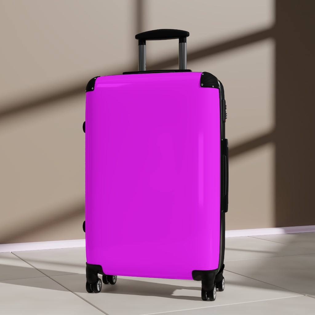 Hot Pink Suitcases