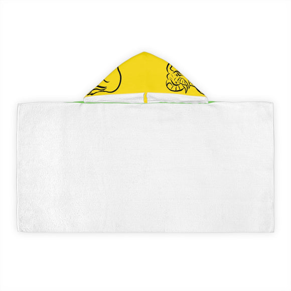 I LOVE ANIMALS Kids Hooded Towel