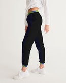 Love Is The Greatest Religion Ladies Black Track Pants-4