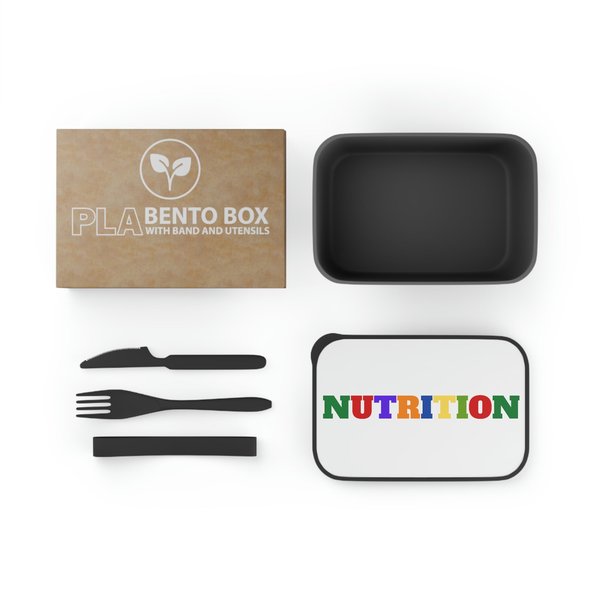 PLA NUTRITION Bento Box+Band+Utensils