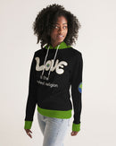 Love Is The Greatest Religion Ladies Hoodie-6