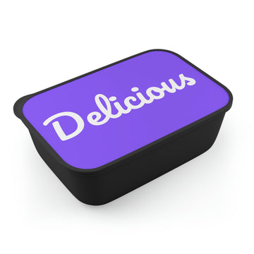 PLA DELICIOUS Bento Box+Band+Utensils - 0