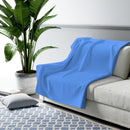 NC BLUE Sherpa Fleece Blanket-3
