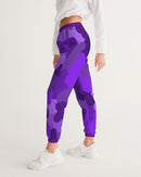 Purple Fusion Track Pants-4