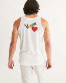 Vegan Heart Men's Tank-2