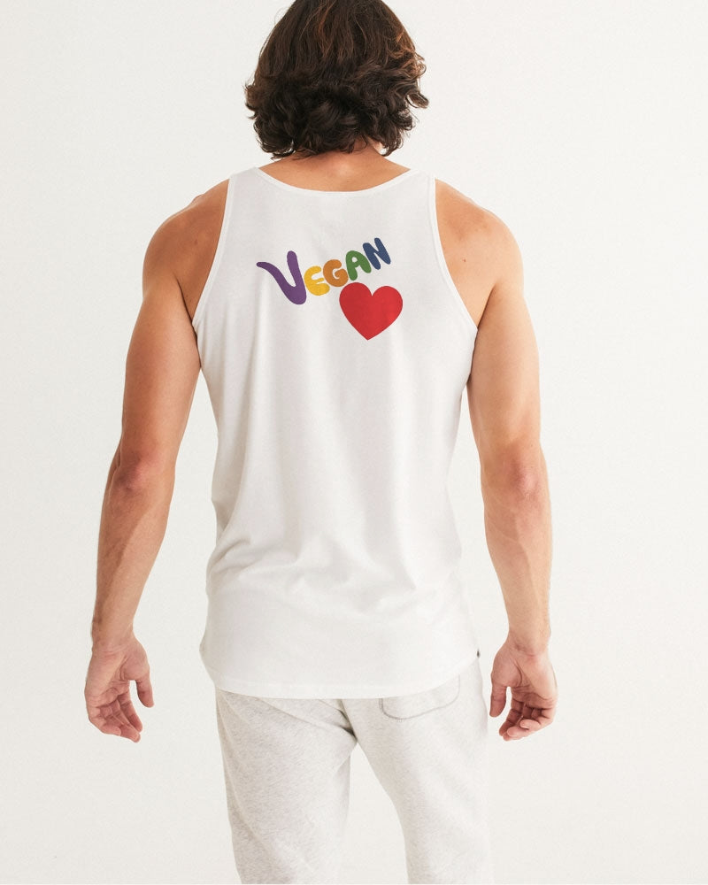 Vegan Heart Men's Tank - 0