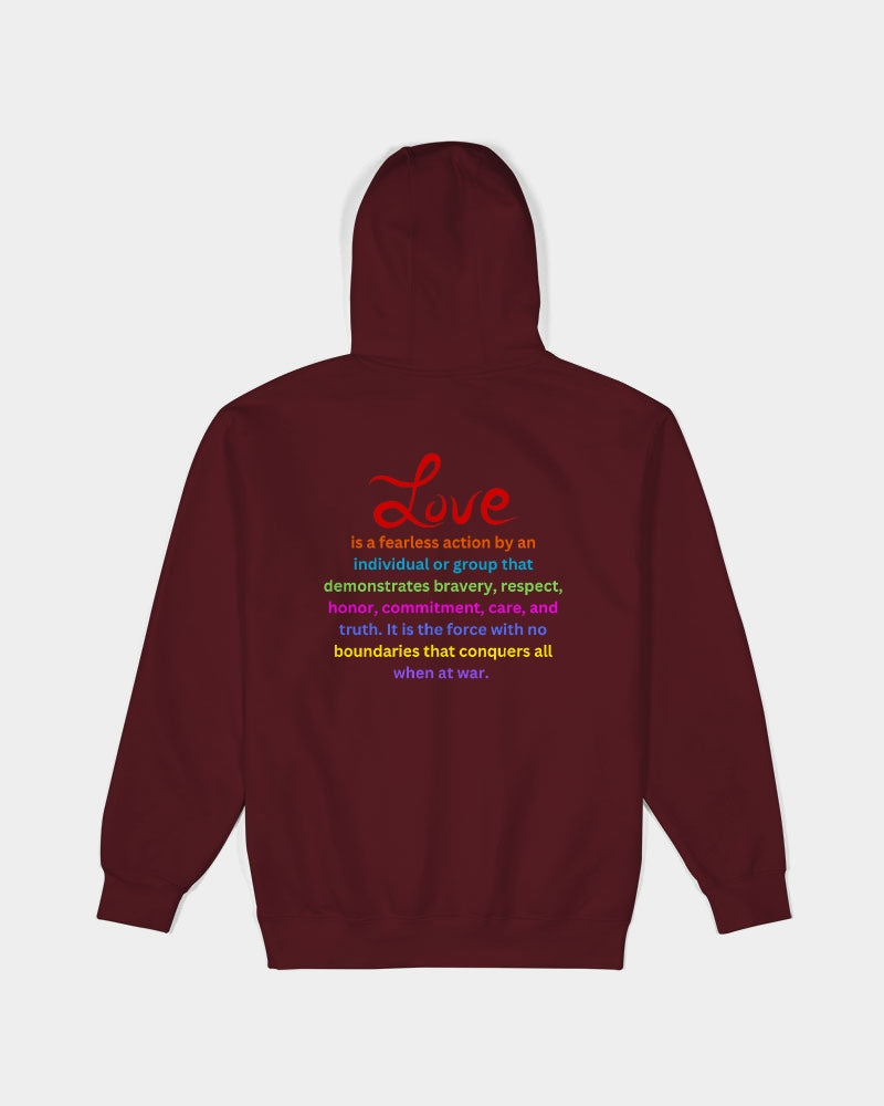 LOVE IS Ladies Hoodie | Lane Seven