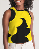 Bumble Bee Ladies Cropped Tank-1