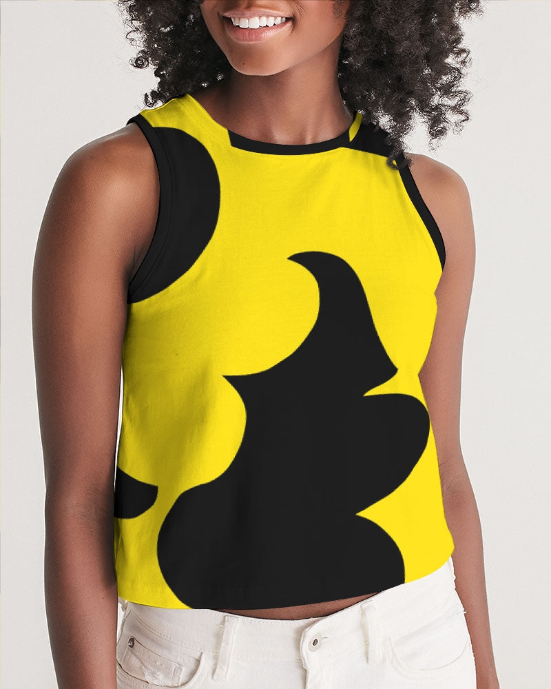 Bumble Bee Ladies Cropped Tank