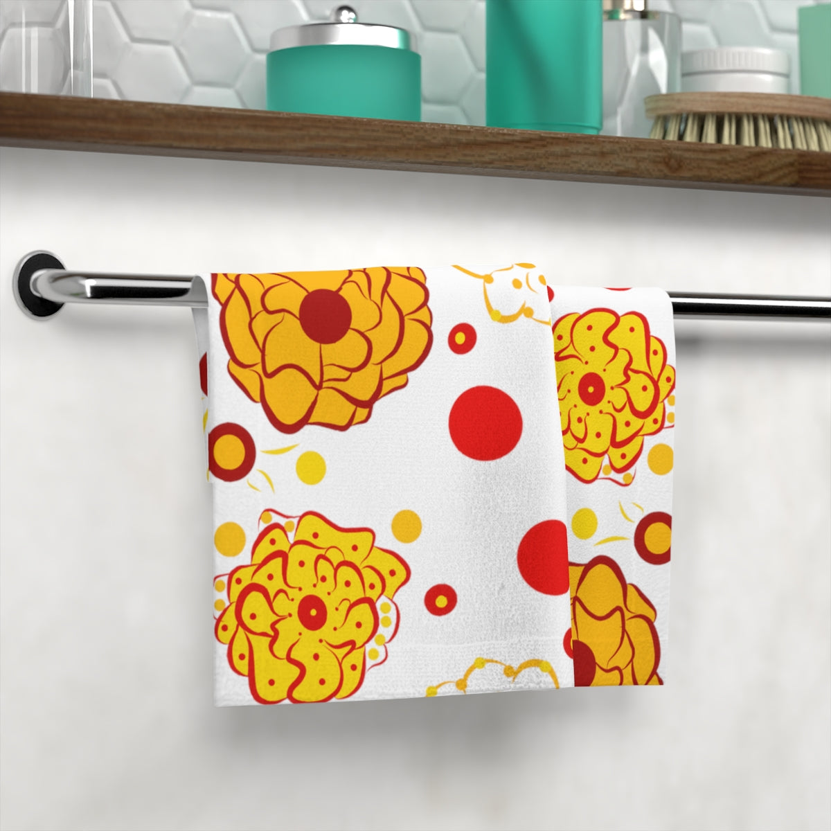 Sunshine Bouquet Face Towel