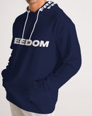 Unity and Freedom Men's Blue Hoodie-5