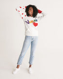 Vegan Heart Ladies Hoodie-6
