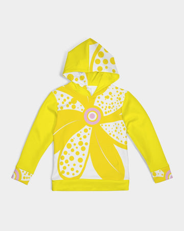 Sunflower Pink Girls Hoodie