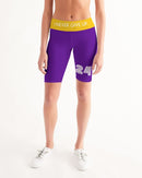 HOOP LEGEND Ladies Mid-Rise Bike Shorts-1