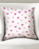Pink Hearts 20x20  Pillow Case-1