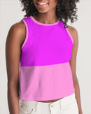Pink Pink Ladies Cropped Tank-1
