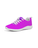 Solid Hot Pink Ladies Athletic Shoe-8